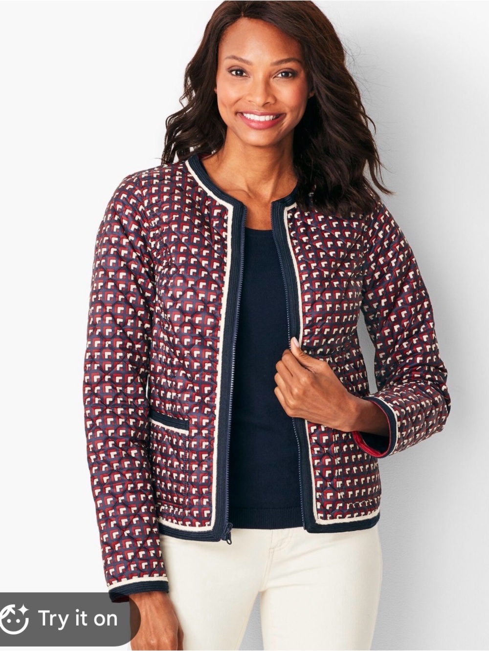 Talbots reversible jacket EUC. Small